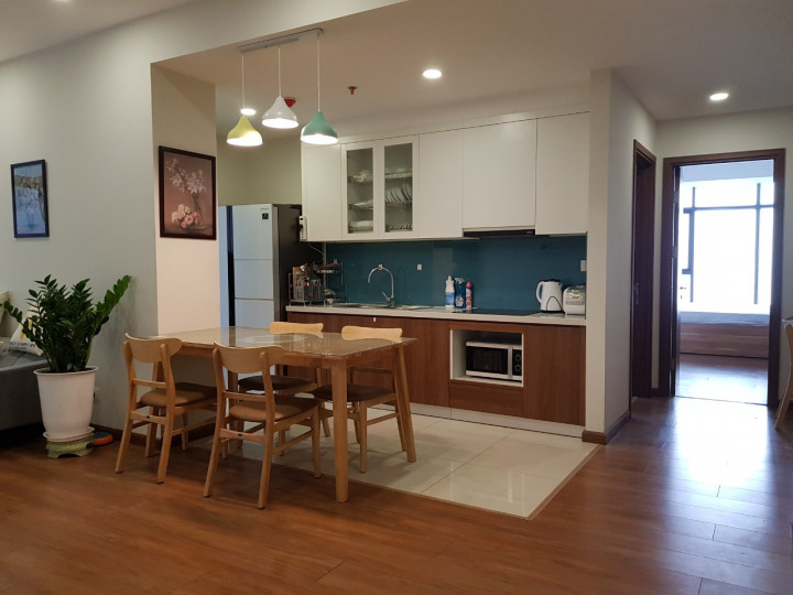 Cho thuê căn hộ 2PN full nội thất giá 13.5tr tại Goldmark City Hồ Tùng Mậu