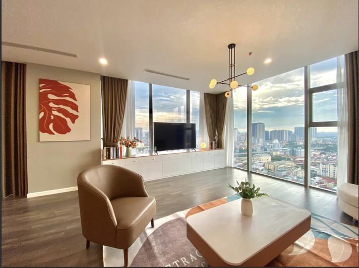 Chính chủ gửi bán căn hộ 3PN, 142m2 trục căn góc tại The Nine, view Panorama toàn thành phố