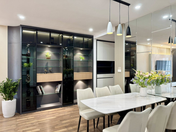 Ảnh thật, giá thật: 133m2 - 2PN + 1 full nội thất ở Dolphin Plaza Mỹ Đình, giá 15.5tr