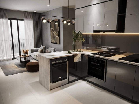 Chủ nhà cho thuê căn hộ 2PN full nội thất chung cư C1 Vinhomes D'Capitale Trần Duy Hưng giá 18 triệu