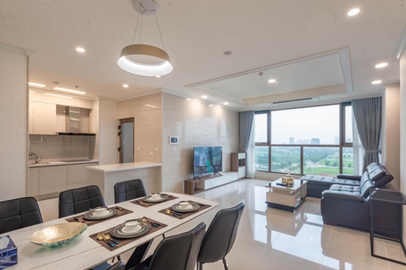 Cho thuê căn hộ chung cư tại dự án HD Mon City 3PN nội thất full giá 17 triệu/tháng