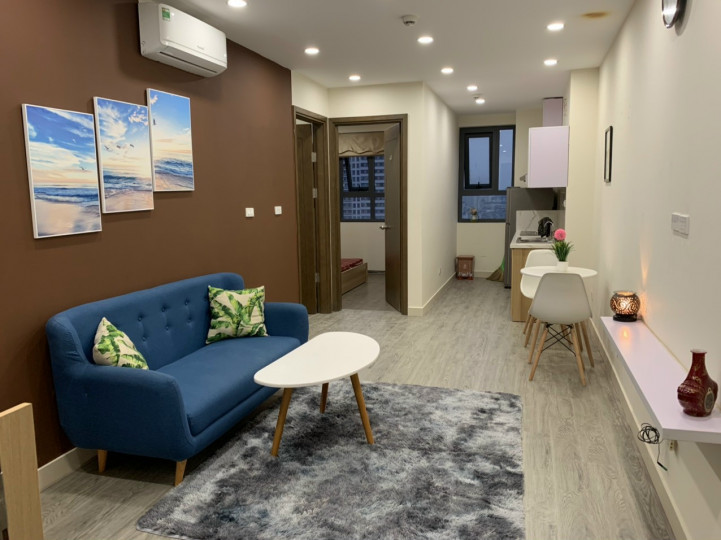 Cho thuê căn 2PN full nội thất giá 11tr tại Chung cư FLC Green Apartment 18 Phạm Hùng