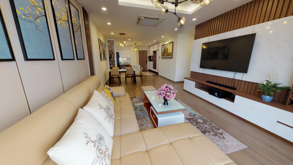 Cho thuê căn 2PN full nội thất giá 13.5tr tại FLC Complex 36 Phạm Hùng