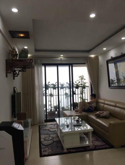 Cho thuê căn 3PN full nội thất giá 16.5tr tại CC Green Star Phạm Văn Đồng