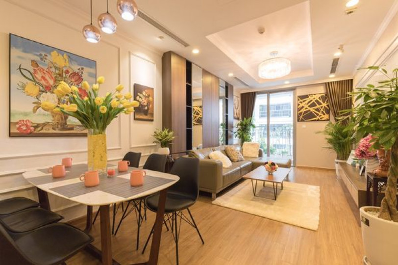 Cho thuê căn hộ 2PN full đồ dự án Golden West Complex giá 11.5 triệu