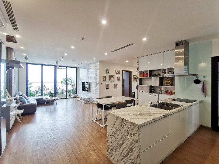 Cho thuê CC Vinhome Sky Lake - Phạm Hùng căn 4PN full nội thất giá 2900$. Lh: 0971923638