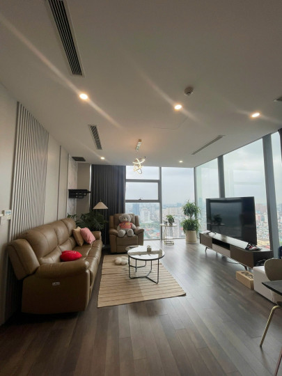 Căn 3 phòng ngủ giá tốt tại The Nine chỉ 22 triệu/tháng, nhà đẹp tầng cao thoáng mát